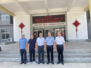 河南省肉類協(xié)會(huì)劉承信會(huì)長一行蒞臨洛陽正大調(diào)研指導(dǎo)工作！